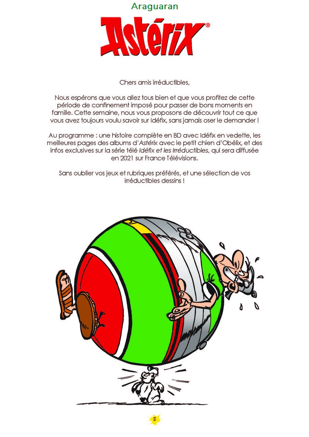 livres bd revues magazine asterix irreductibles avec asterix 03