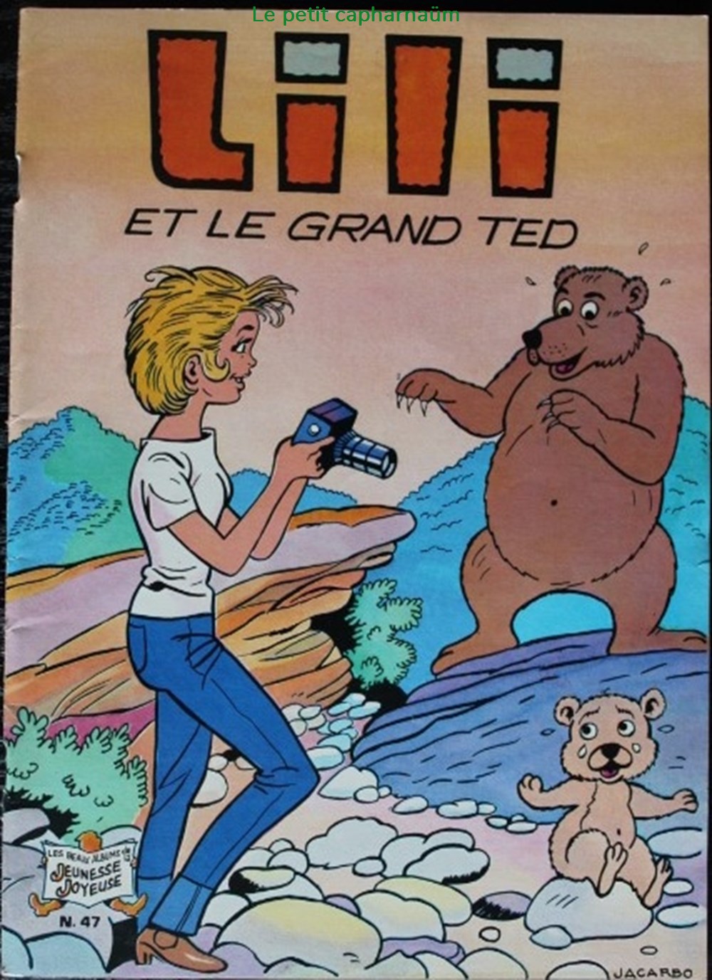 livres bd revues bandes dessinees lili 475 lili et le grand ted eo 1980