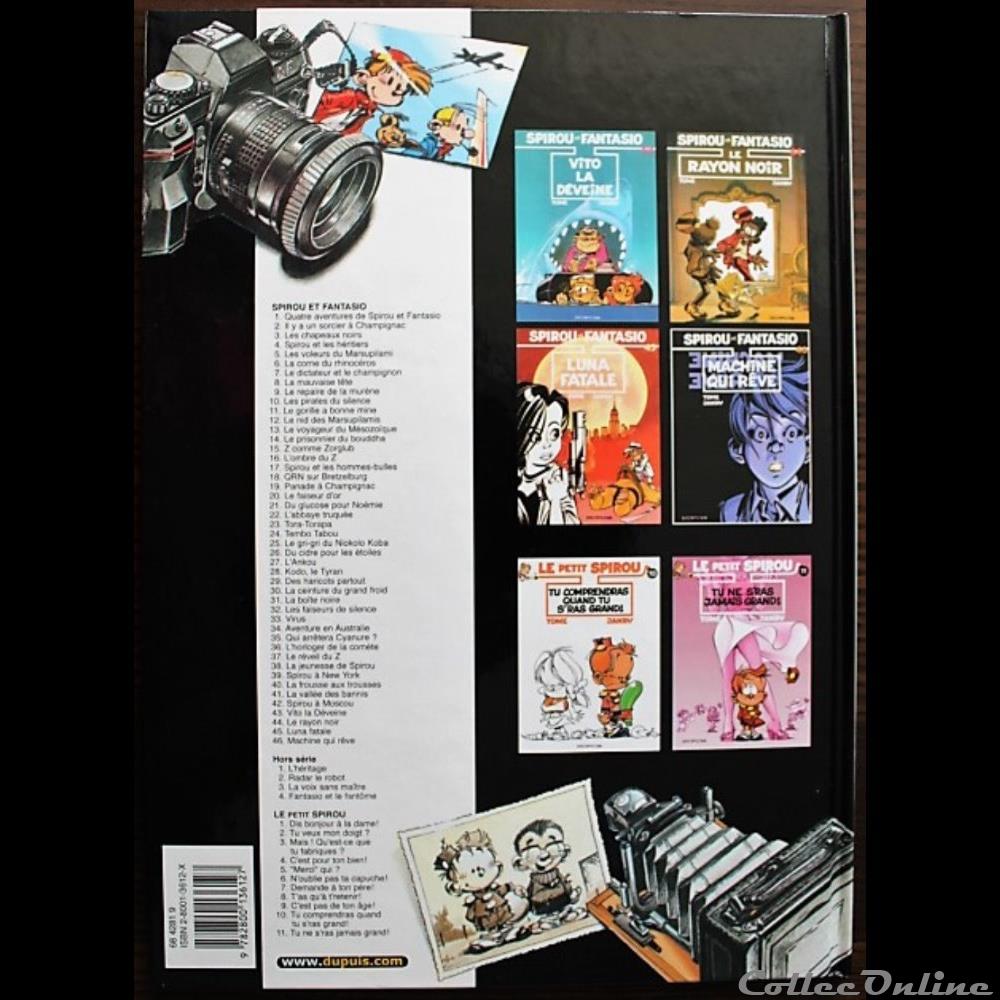 livres bd revues bandes dessinees spirou et fantasio 42 spirou et fantasio a moscou reed 2004