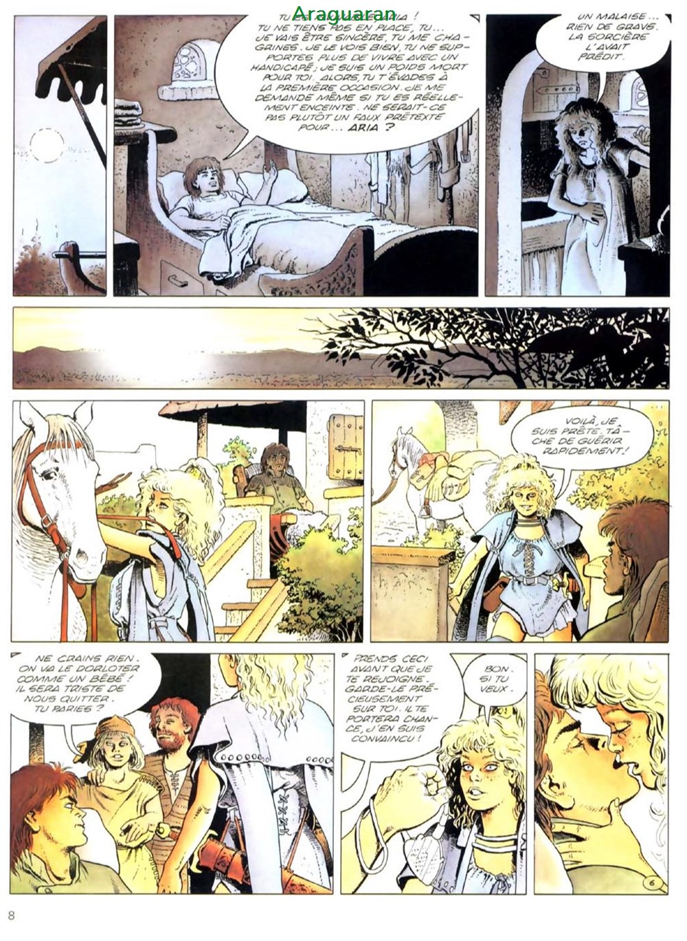livres bd revues bandes dessinees album aria 20 la fleur au ventre