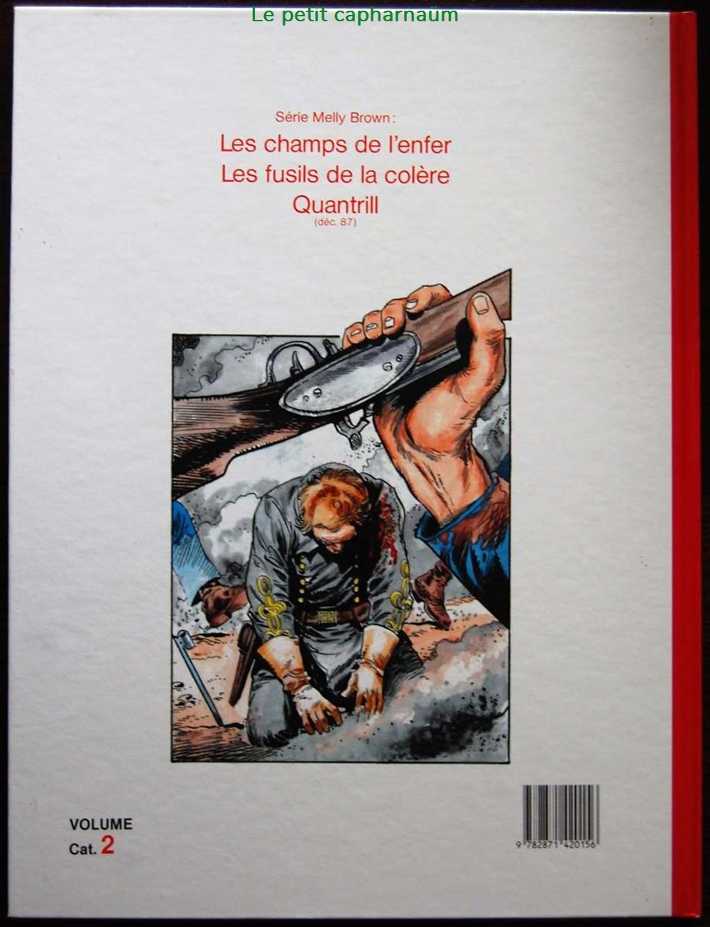 Melly Brown - 02 - Les fusils de la colère - EO 1987 livres bd revues bandes dessinees melly brown 02 les fusils de la colere eo 1987