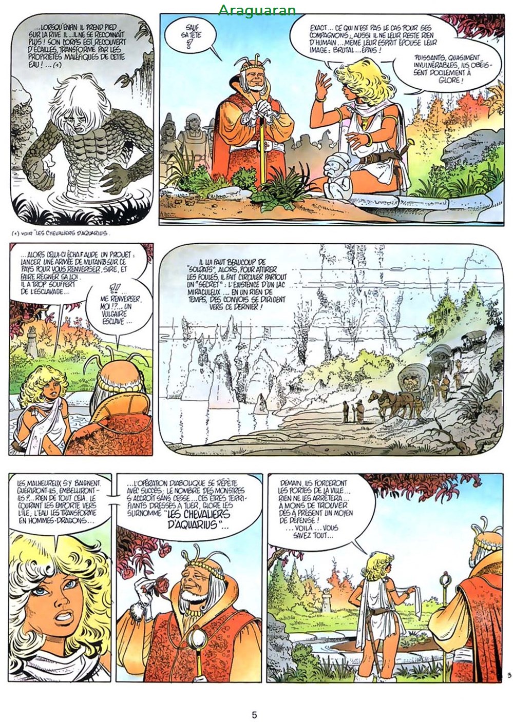 Album - Aria - 05 - Les larmes de la déesse 4 livres bd revues bandes dessinees album aria 05 les larmes de la deesse