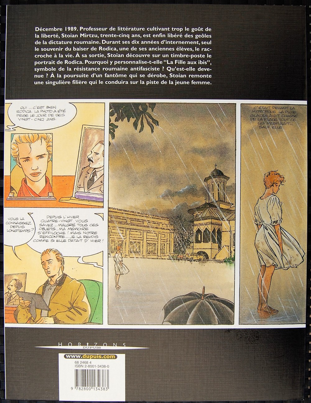 Album - La fille aux ibis - Rééd. 2003 livres bd revues bandes dessinees album la fille aux ibis reed 2003