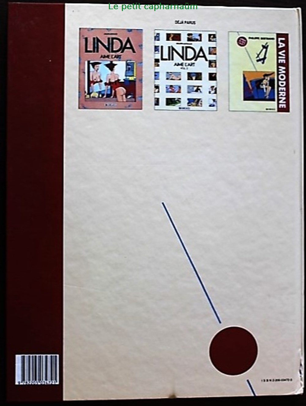 Linda aime l'art - 3 - La vie moderne - EO 1989 livres bd revues bandes dessinees linda aime art 3 la vie moderne eo 1989