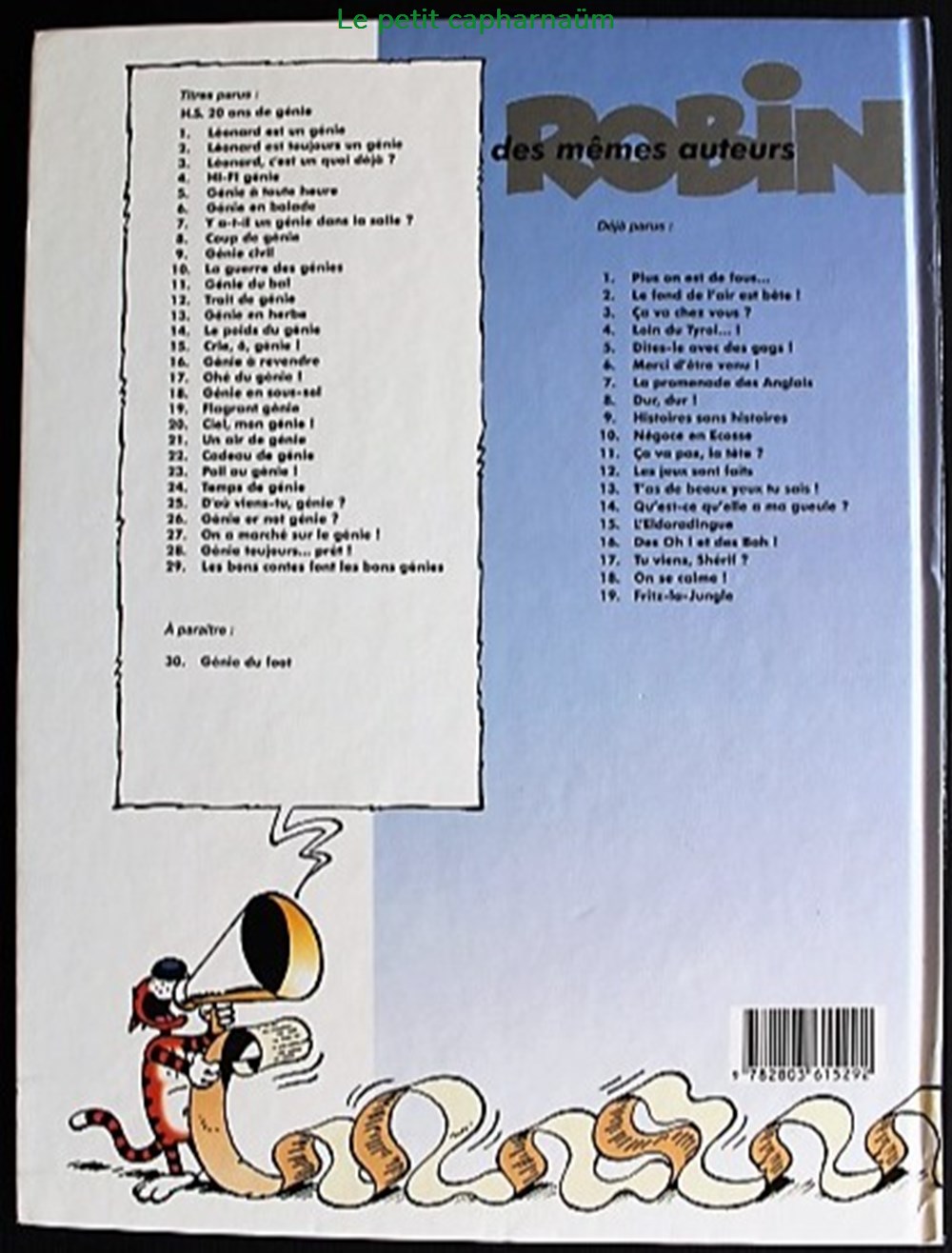 Léonard - 10 - La guerre des génies - Rééd. 2000 livres bd revues bandes dessinees leonard 10 la guerre des genies reed 2000