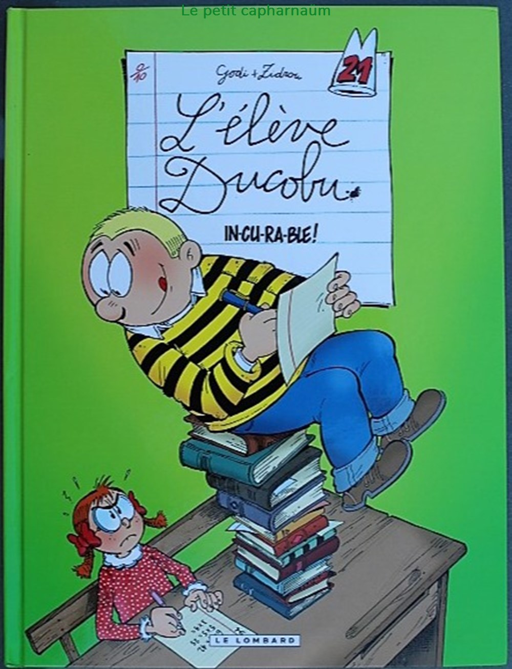 livres bd revues bandes dessinees l eleve ducobu 21 in cu ra ble eo 2015