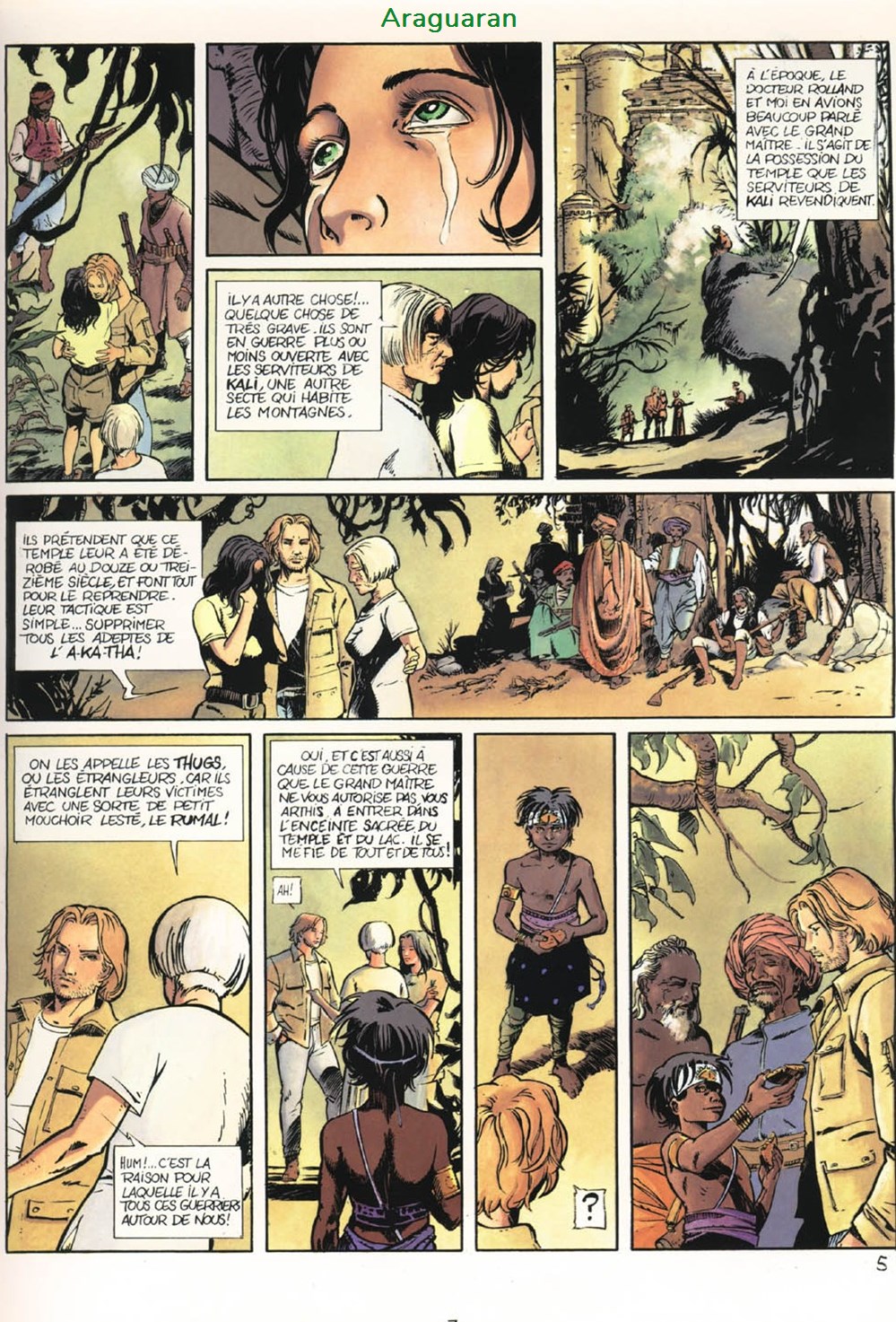 Album - Balade au bout du monde - 07 - La voix des maîtres 6 livres bd revues bandes dessinees album balade au bout du monde 07 la voix des maitres