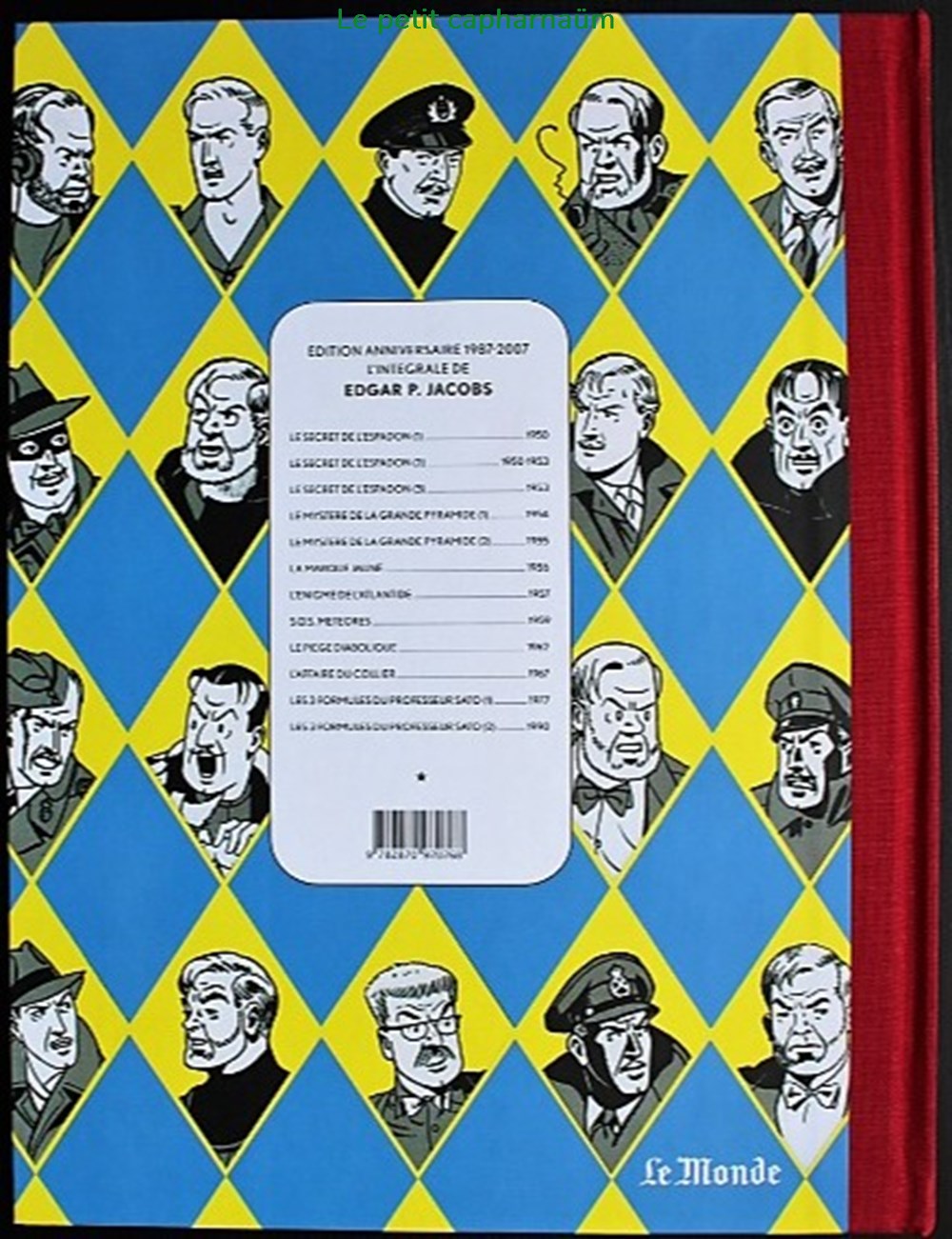 livres bd revues bandes dessinees blake et mortimer 02 le secret de espadon tome ii reed 2007 le monde fac simile