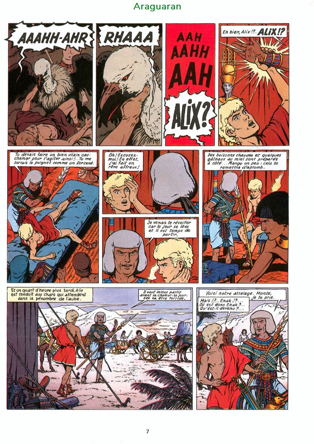 Album - Alix - 11 - Le prince du Nil 6 livres bd revues bandes dessinees album alix 11 le prince du nil