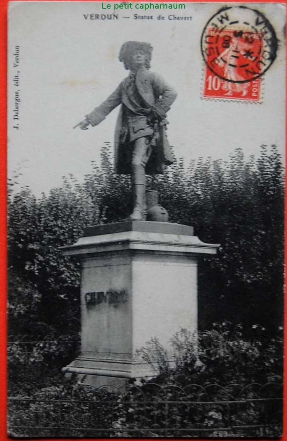 Verdun - 55 - Statue de Chevert cartes postales europe france verdun 55 statue de chevert