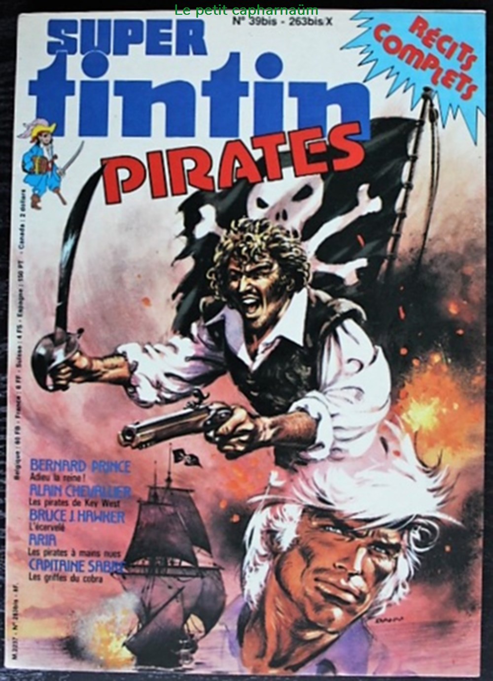 Tintin Super - 10 - Spécial Pirates livres bd revues tintin super 10 special pirates