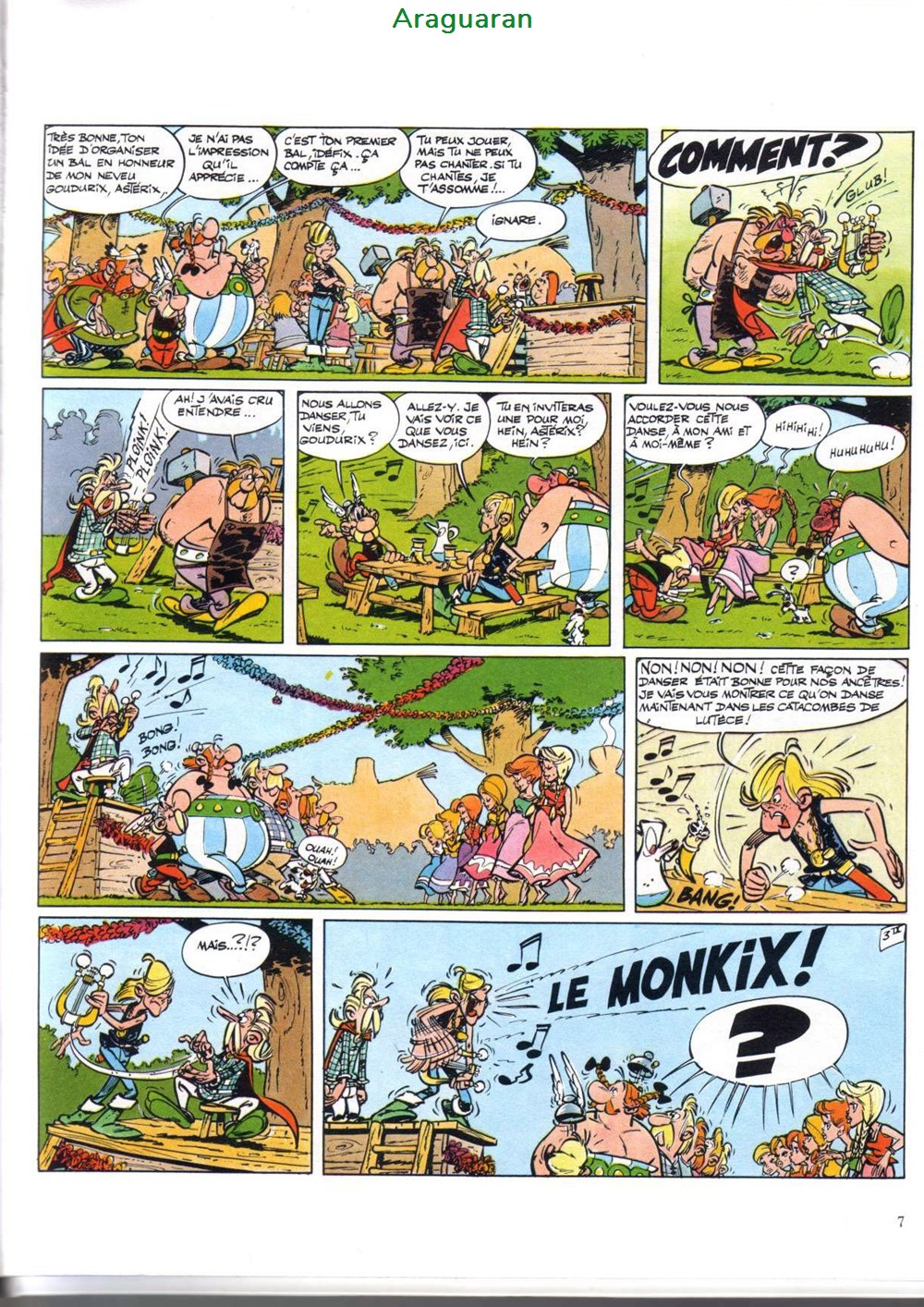 Album - Astérix - 09 - Astérix et les normands 4 livres bd revues bandes dessinees album asterix 09 asterix et les normands