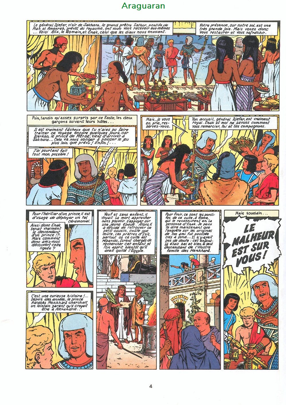 Album - Alix - 11 - Le prince du Nil 3 livres bd revues bandes dessinees album alix 11 le prince du nil