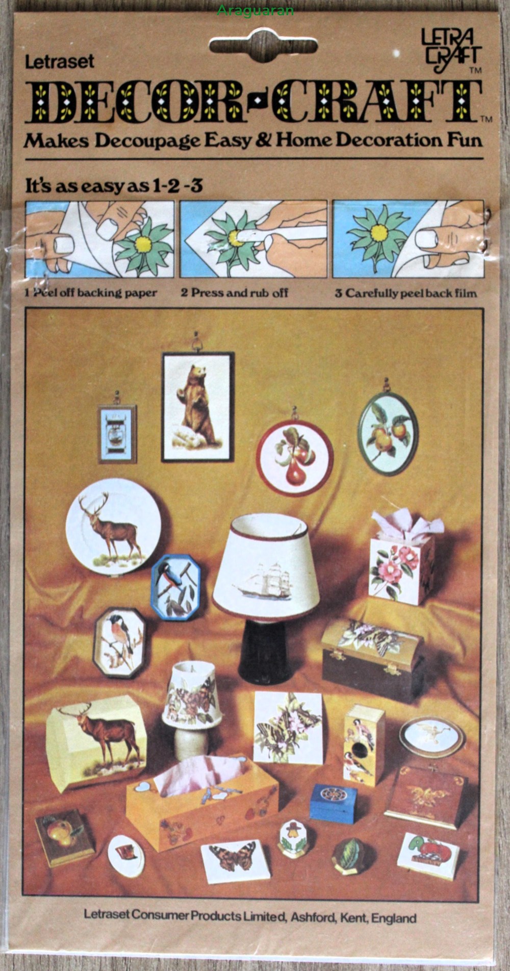 Décalcomanies - Letraset - Decor Craft - Oiseaux divers decorations magnets autocollants decalcomanies letraset decor craft oiseaux