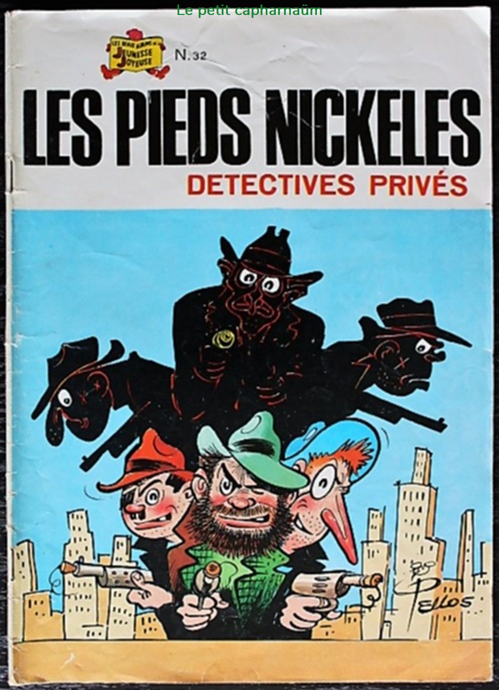 Les pieds nickelés - 032 - Les pieds nickelés détectives privés - Rééd. 1979 livres bd revues bandes dessinees les pieds nickeles 032 les pieds nickeles detectives prives reed 1979