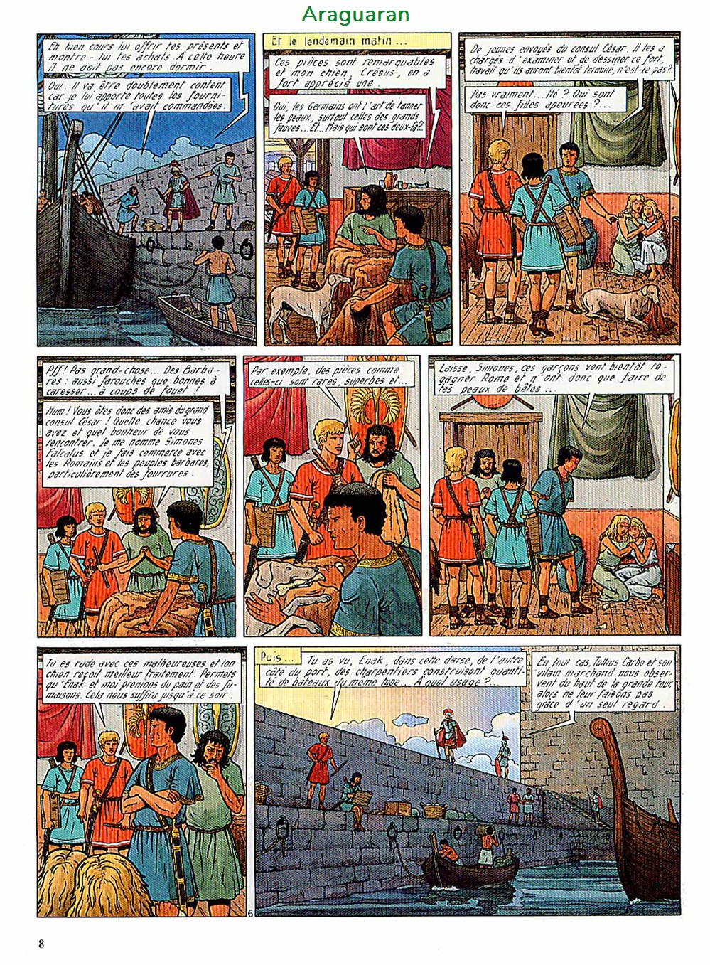 Album - Alix - 21 - Les barbares 7 livres bd revues bandes dessinees album alix 21 les barbares