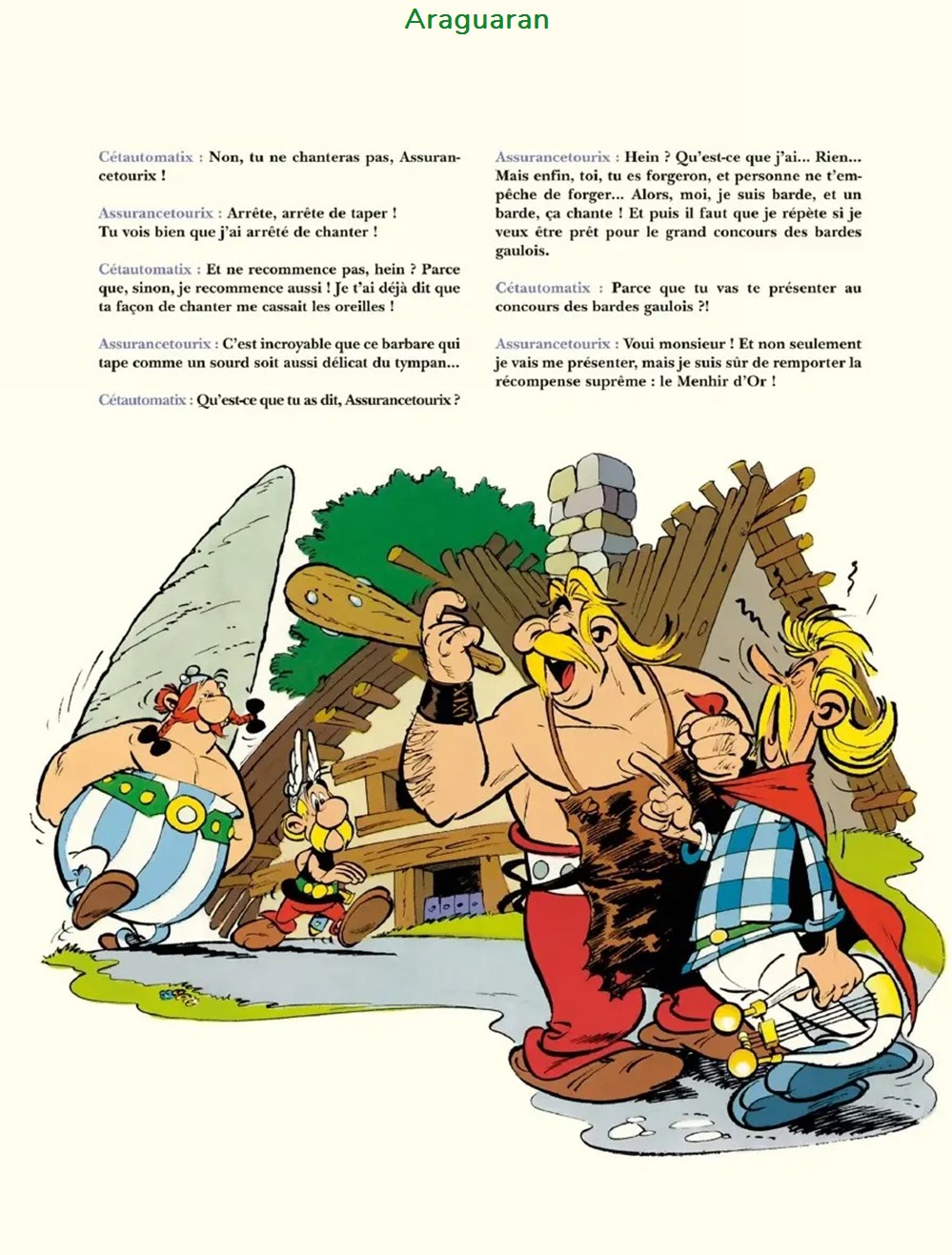 Album HS - Astérix - 31 - Le menhir d'or 3 livres bd revues bandes dessinees album hs asterix 31 le menhir or