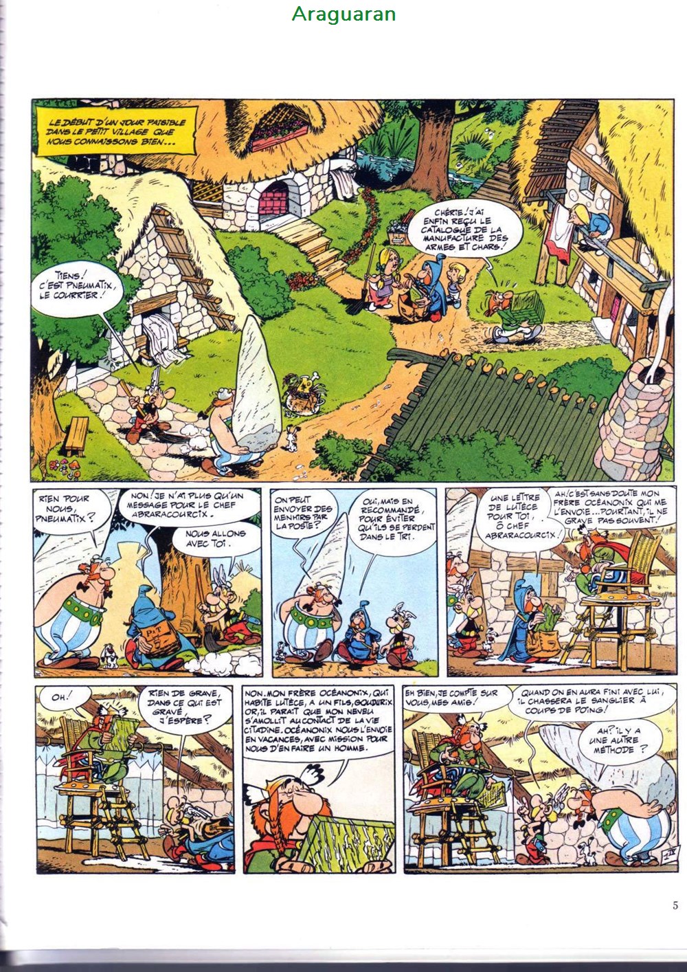 Album - Astérix - 09 - Astérix et les normands 2 livres bd revues bandes dessinees album asterix 09 asterix et les normands
