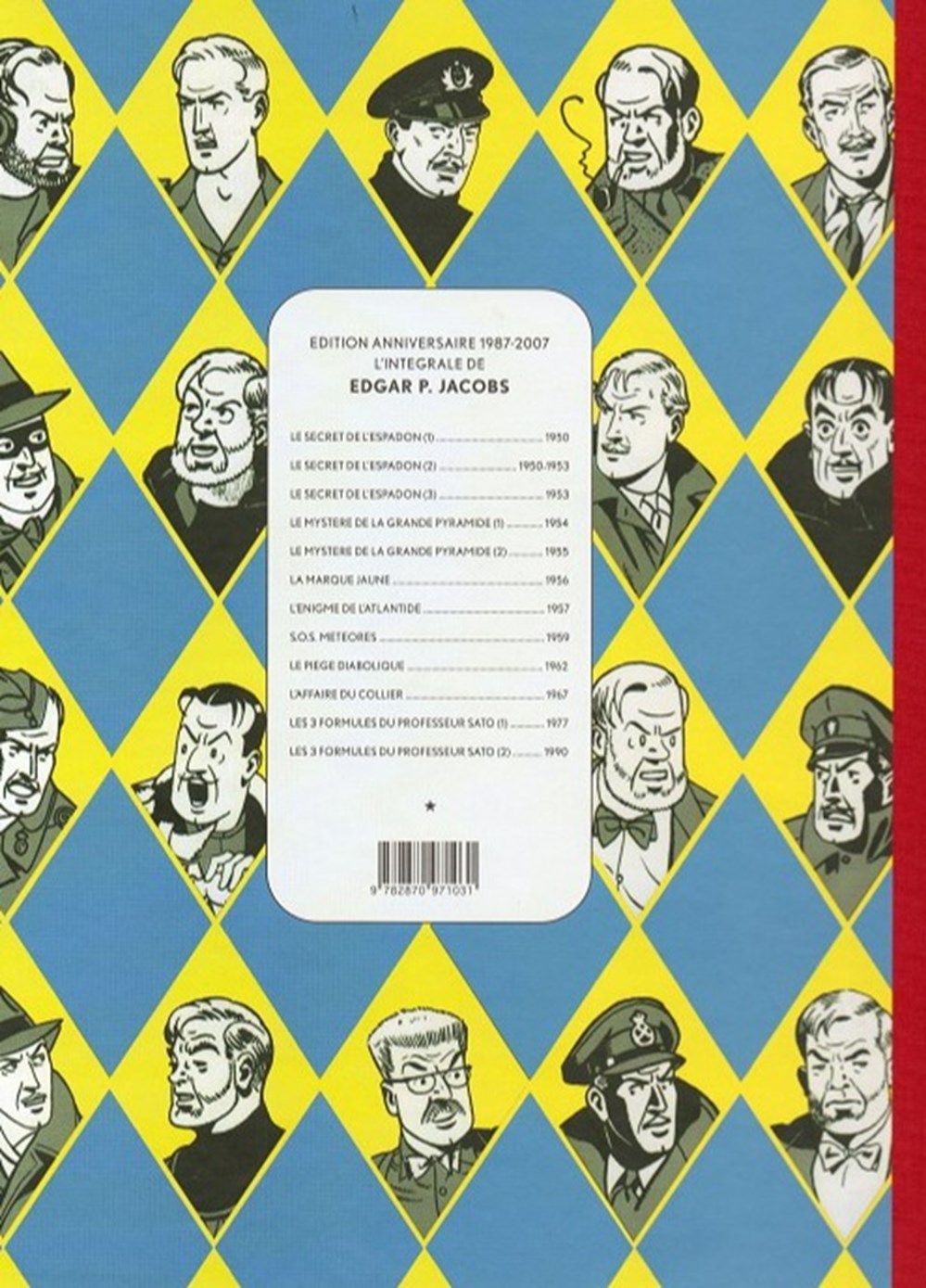 livres bd revues bandes dessinees blake et mortimer 11 les 3 formules du professeur sato tome 1 reed 2007 le monde fac simile