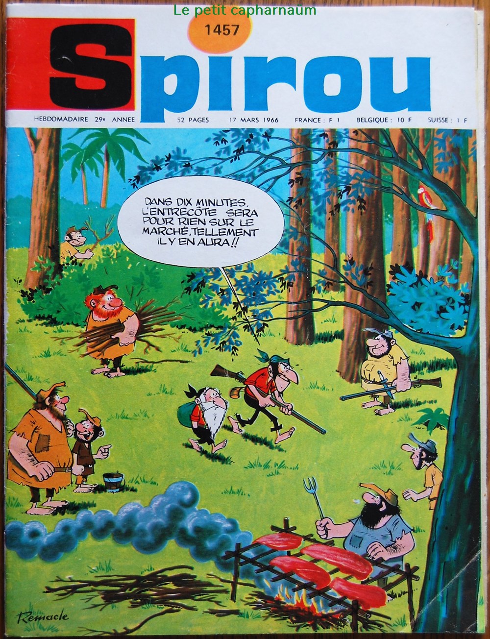 Spirou - 1457 - Couverture : Vieux Nick et barbe noire livres bd revues spirou 1457 couverture vieux nick et barbe noire