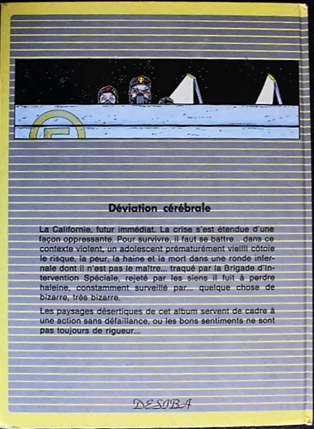 Album - Deviation cérébrale - EO 1980 livres bd revues bandes dessinees album deviation cerebrale eo 1980