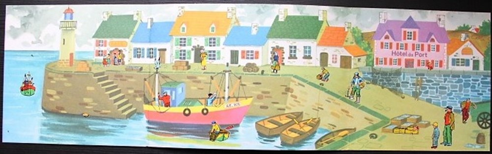divers decorations magnets autocollants decalcomanies decorama touret le petit port de peche