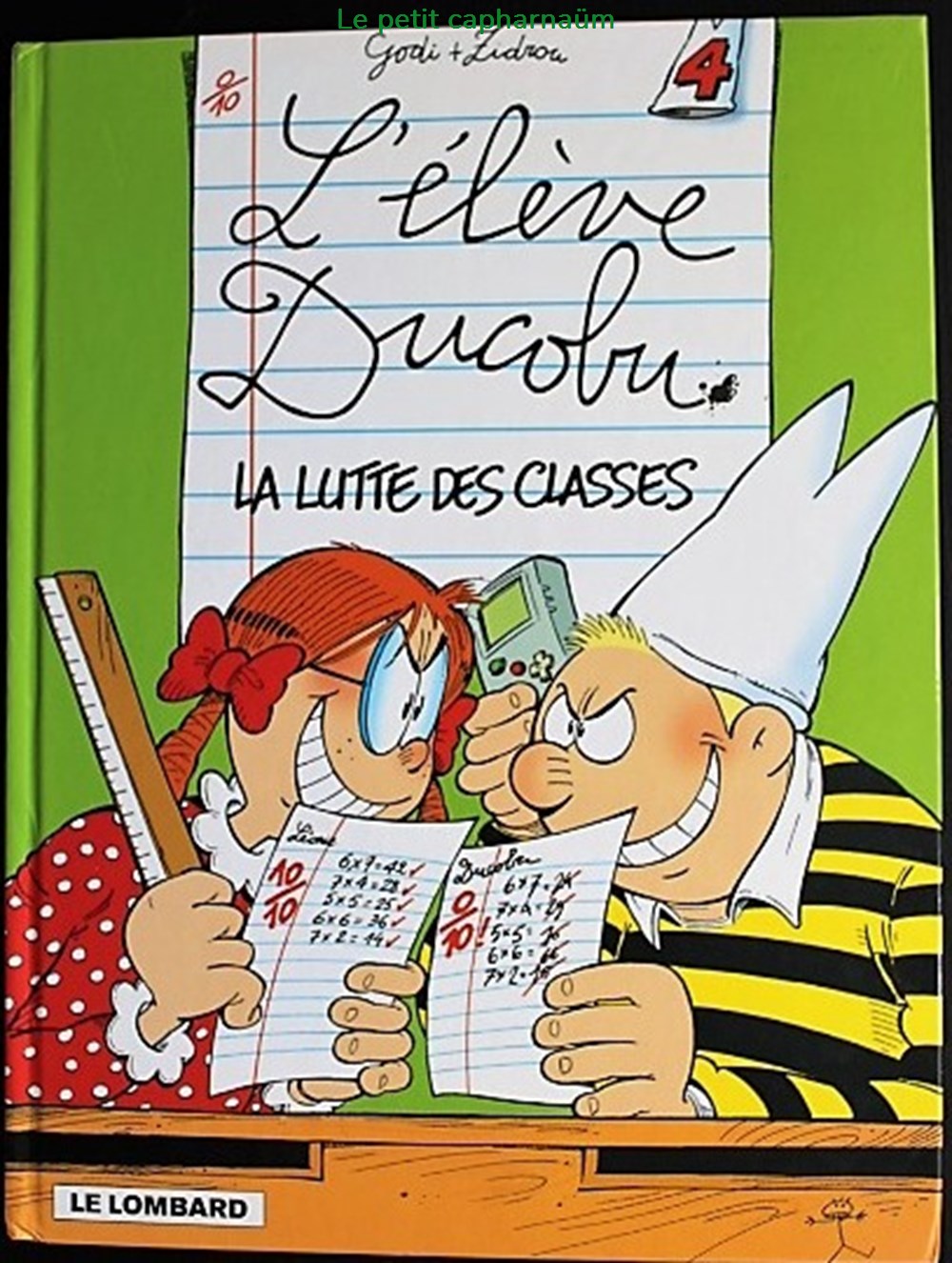 L'élève Ducobu - 04 - La lutte des classes - EO 1999 livres bd revues bandes dessinees l eleve ducobu 04 la lutte des classes eo 1999