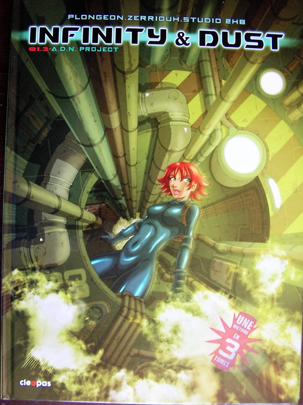 livres bd revues bandes dessinees album infinity dust adn project eo 2012