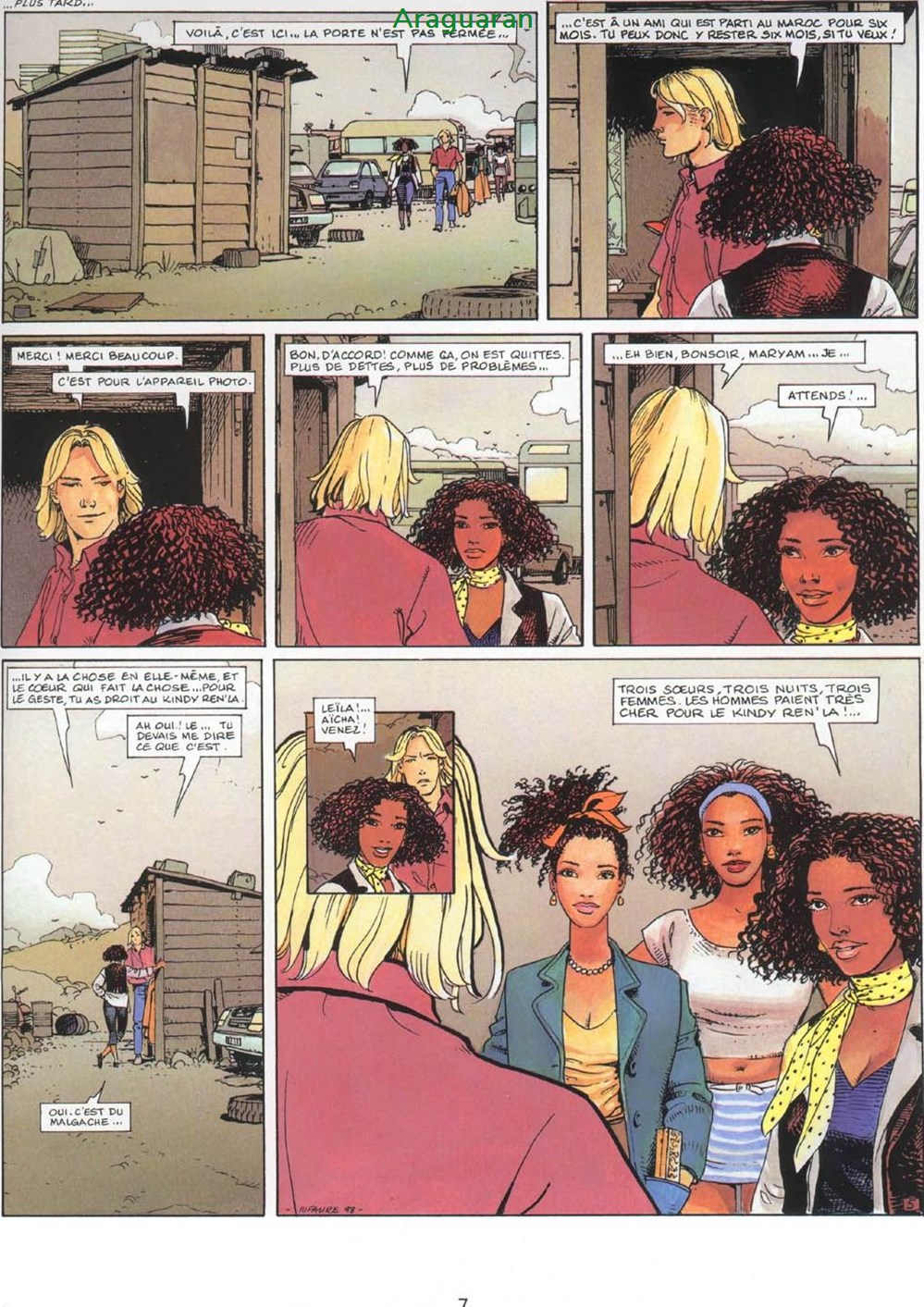 Album - Balade au bout du monde - 10 - Blanche 6 livres bd revues bandes dessinees album balade au bout du monde 10 blanche