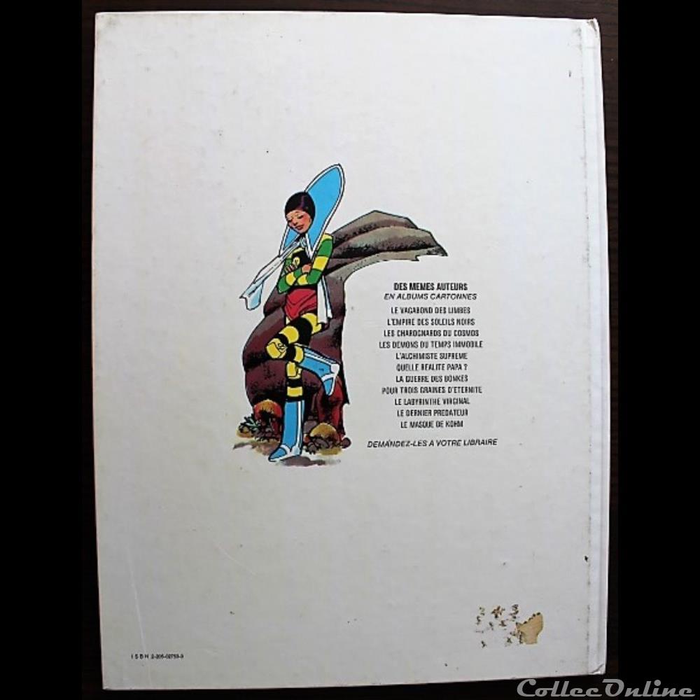 livres bd revues bandes dessinees vagabond des limbes le 11 le masque de kohm eo 1984