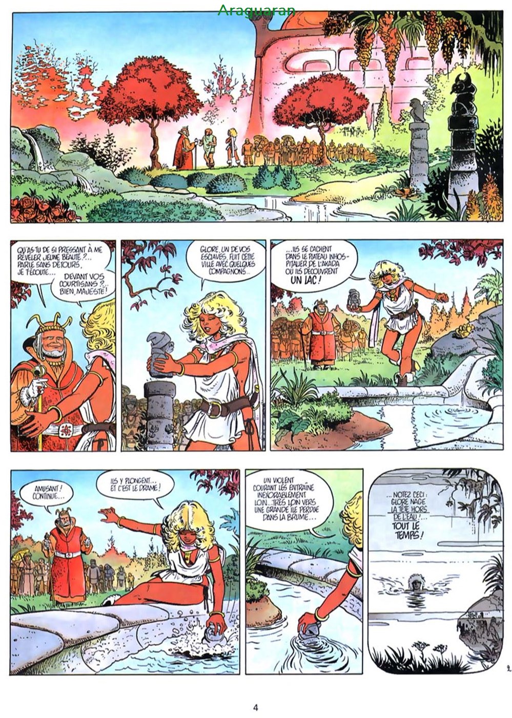 Album - Aria - 05 - Les larmes de la déesse 3 livres bd revues bandes dessinees album aria 05 les larmes de la deesse