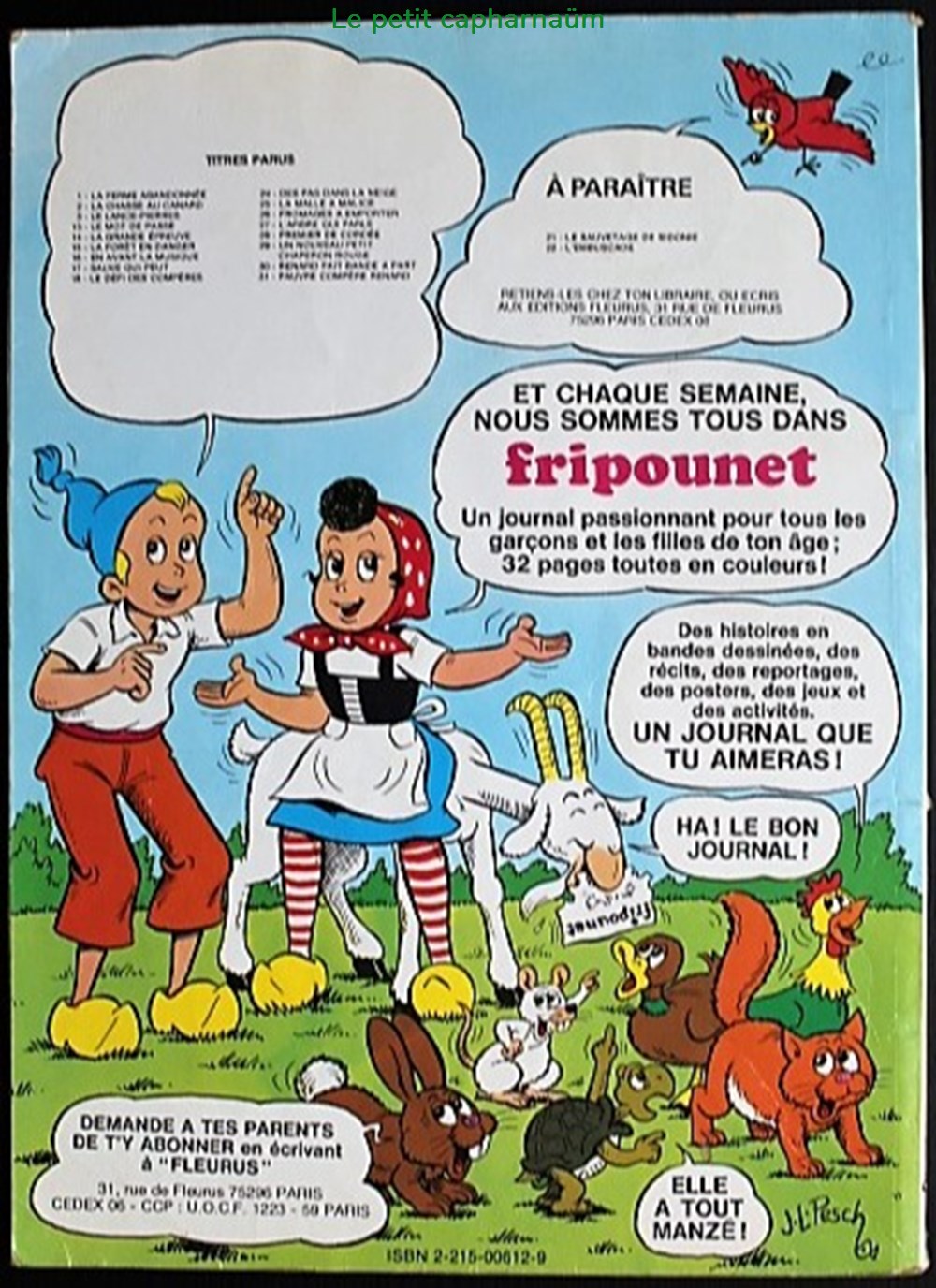 Sylvain et Sylvette - 31 - Pauvre compère renard - Rééd. 1984 livres bd revues bandes dessinees sylvain et sylvette 31 pauvre compere renard reed 1984