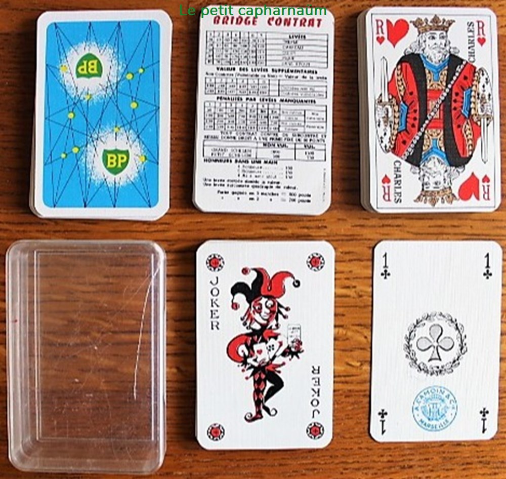 Jeu de 54 cartes - BP jeux societe jouets jeu de 54 cartes bp