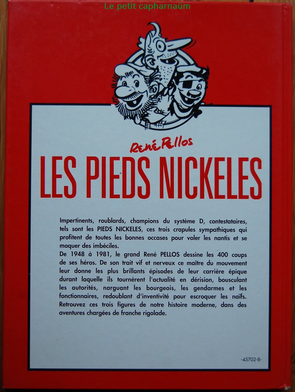 Les pieds nickelés (Intégrale) - 03 - Les pieds nickelés en Périgord / en Auvergne / Contre Cognedur livres bd revues bandes dessinees les pieds nickeles integrale 03 les pieds nickeles en perigord en auvergne contre cognedur