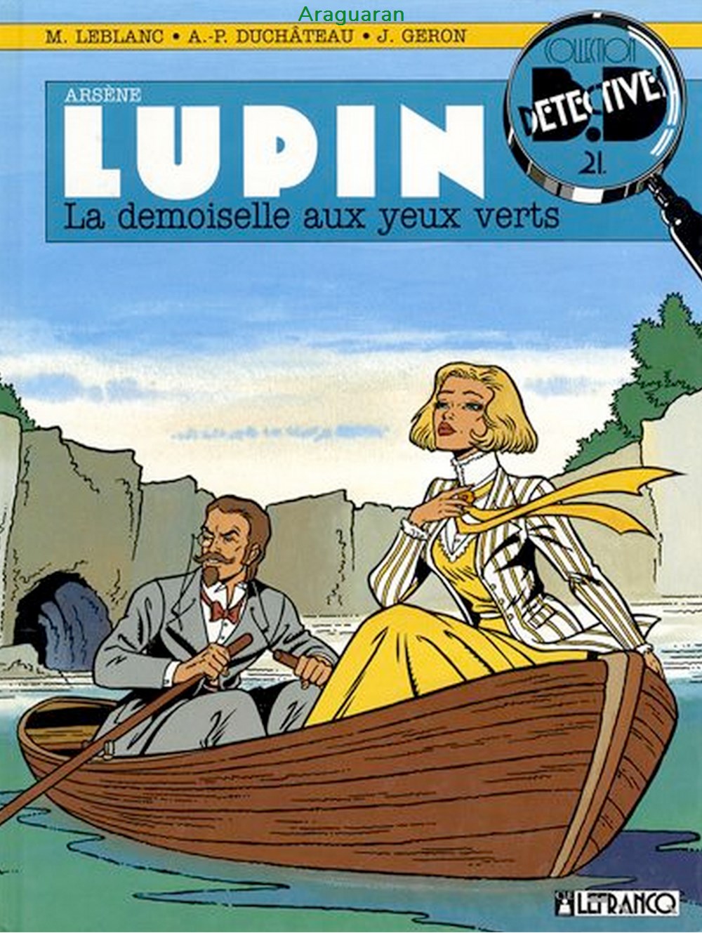 Album - Arsène Lupin - 04 - La demoiselle aux yeux verts livres bd revues bandes dessinees album arsene lupin 04 la demoiselle aux yeux verts