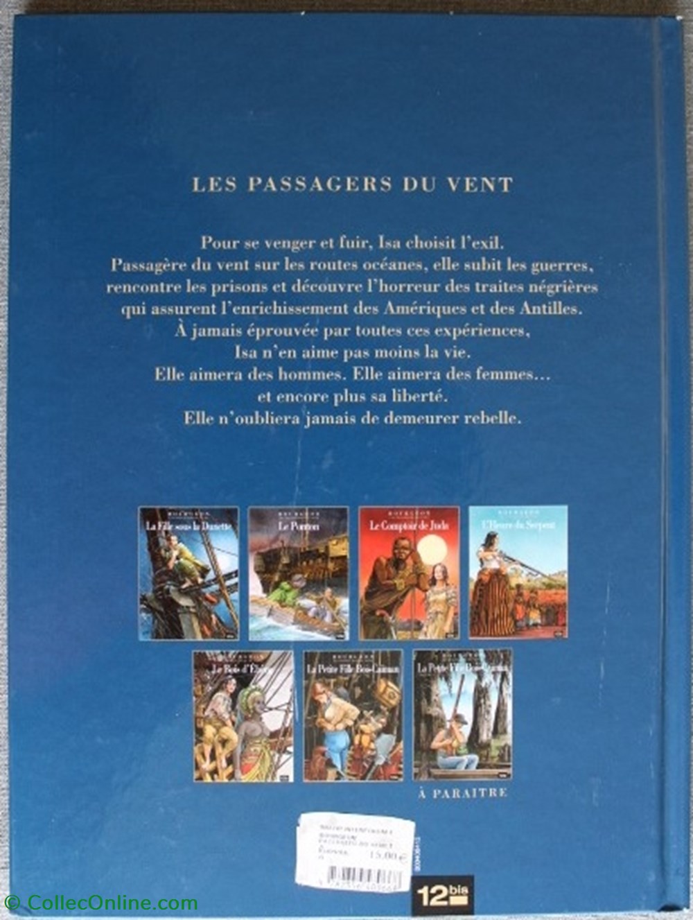 livres bd revues bandes dessinees les passagers du vent 06 la petite fille bois caiman livre 1 eo 2009