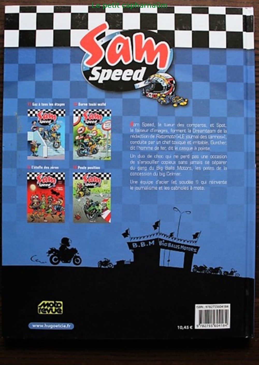 Sam speed - 01 - Gaz à tous les étages - Rééd. 2009 livres bd revues bandes dessinees sam speed 01 gaz a tous les etages reed 2009