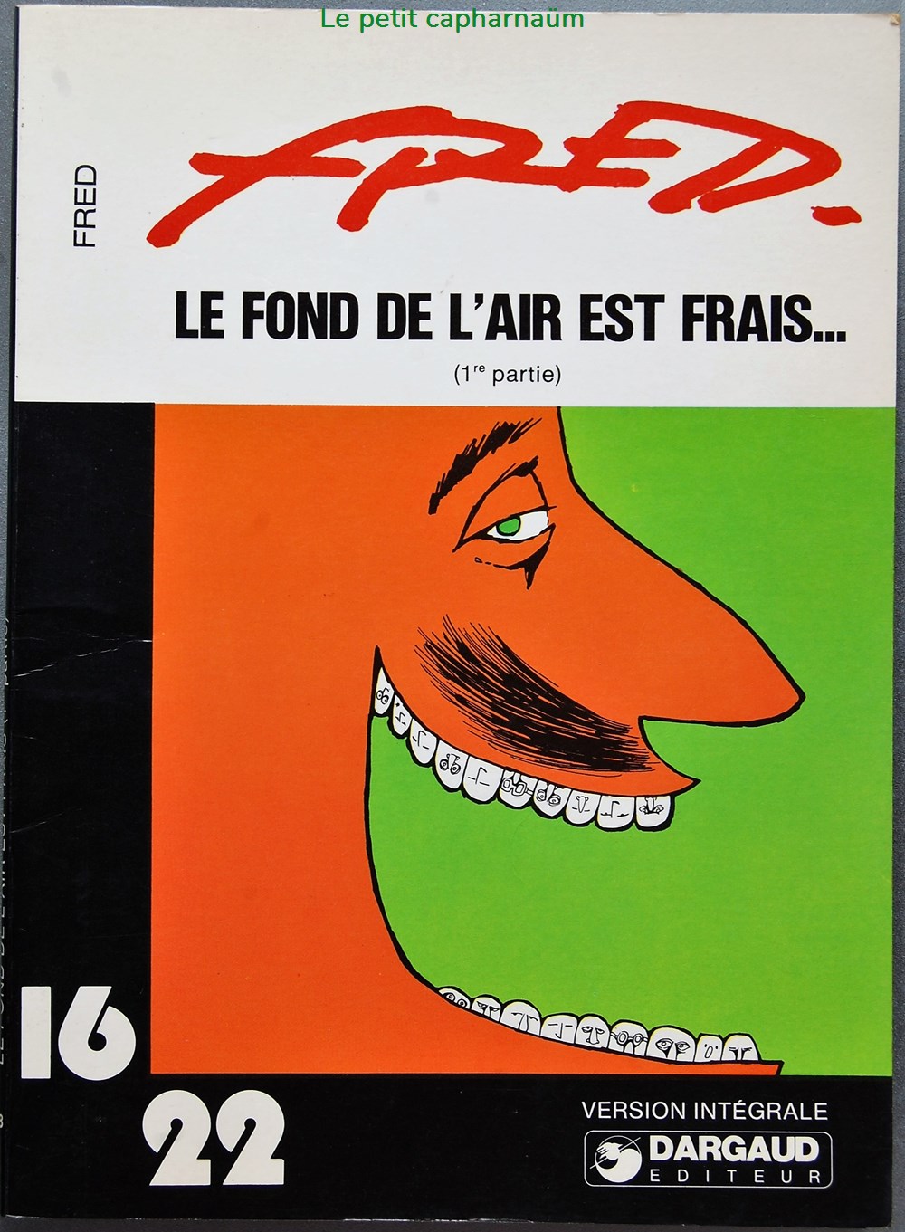 livres bd revues bandes dessinees collection 16 22 038 le fond de air est frais 1ere partie reed 1978