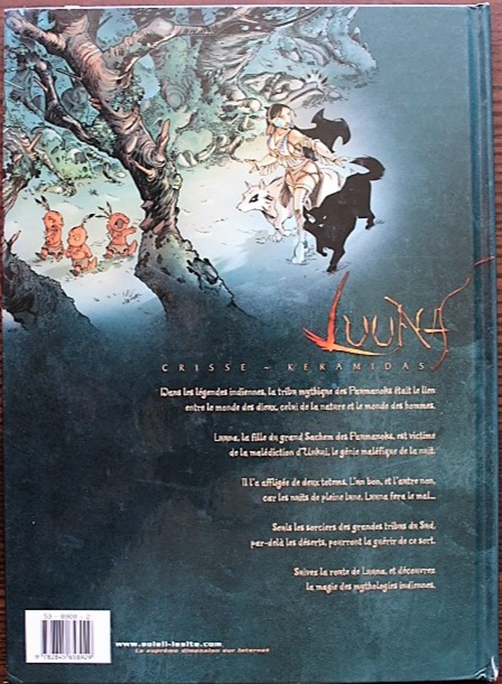 Luuna - 03 - Dans les traces d'Oh-Mah-Ah - EO 2004 livres bd revues bandes dessinees luuna 03 dans les traces oh mah ah eo 2004