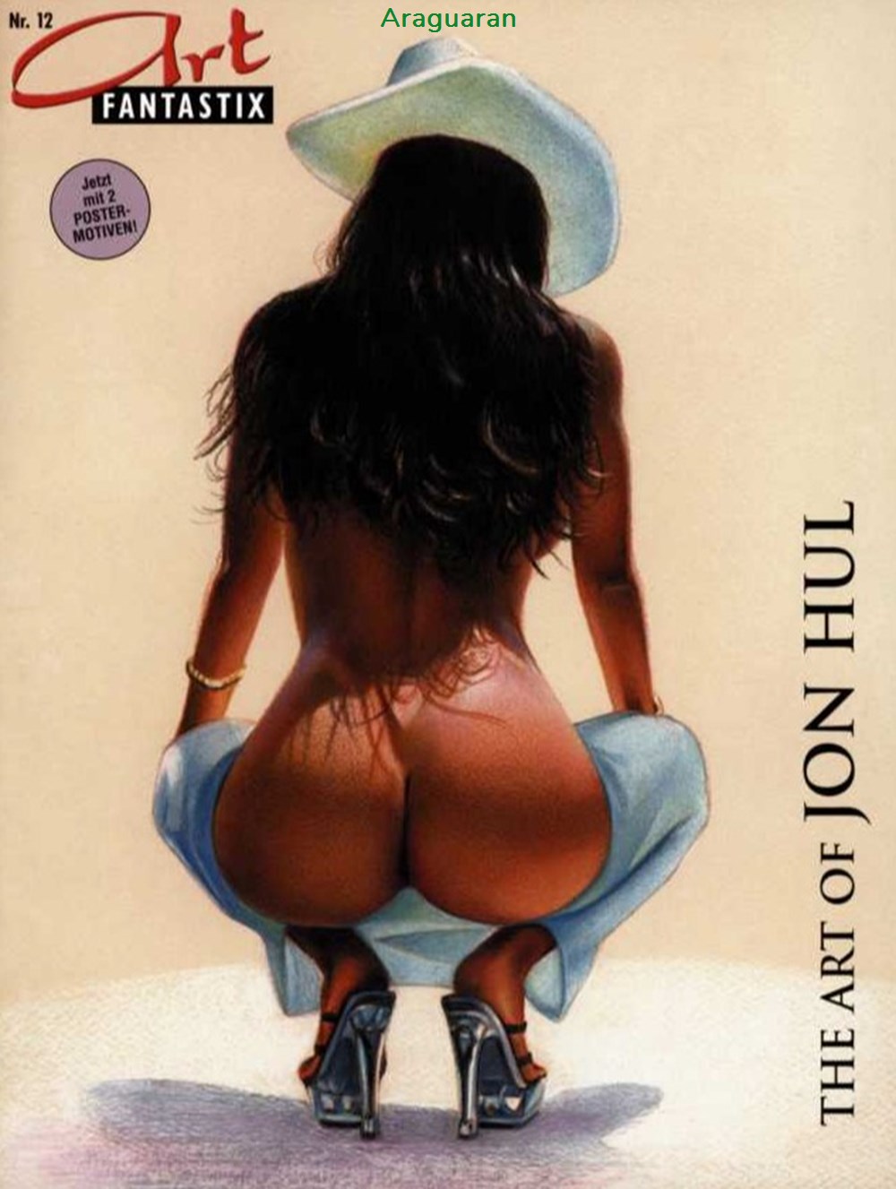 Art Fantastix - 12 - The art of Jon Hul livres bd revues art fantastix 12 the art of jon hul