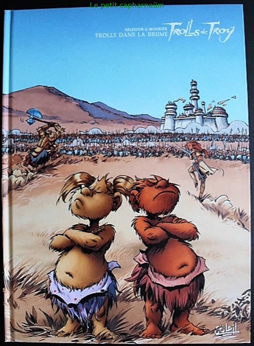 Trolls de Troy - 06 - Trolls dans la brume - Rééd. TL 2007 avec dédicace Mourier livres bd revues bandes dessinees trolls de troy 06 trolls dans la brume reed tl 2007 avec dedicace mourier