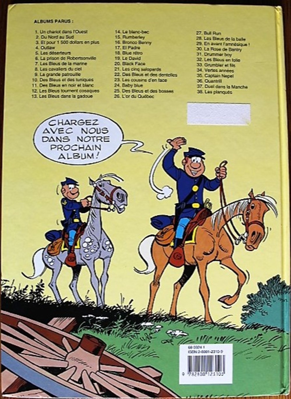 Les tuniques bleues - 38 - Les planqués - EO 1996 livres bd revues bandes dessinees les tuniques bleues 38 les planques eo 1996
