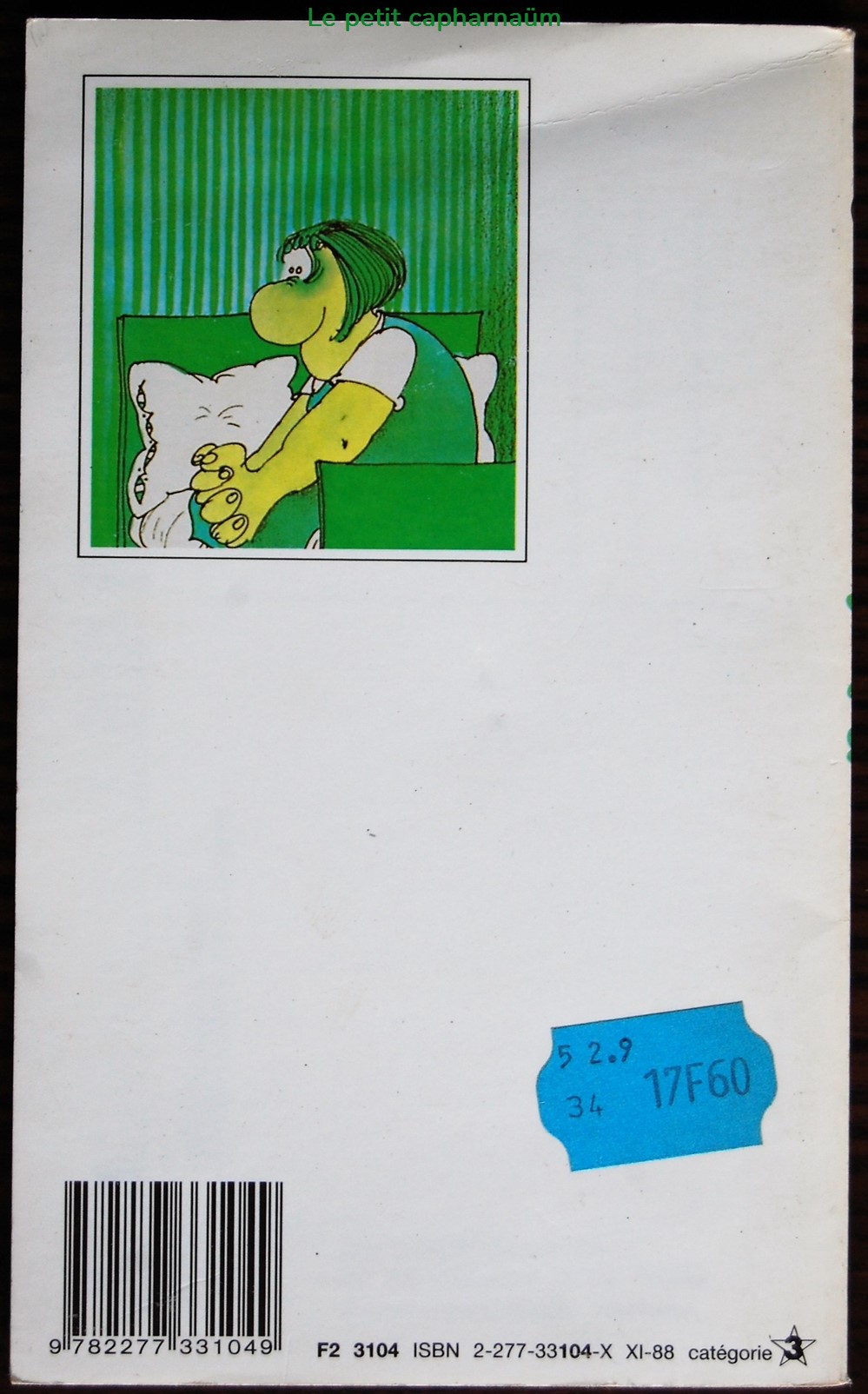 Les Bidochon - 03 - En habitation à loyer modéré - Livre de poche 1988 livres bd revues bandes dessinees les bidochon 03 en habitation a loyer modere livre de poche 1988