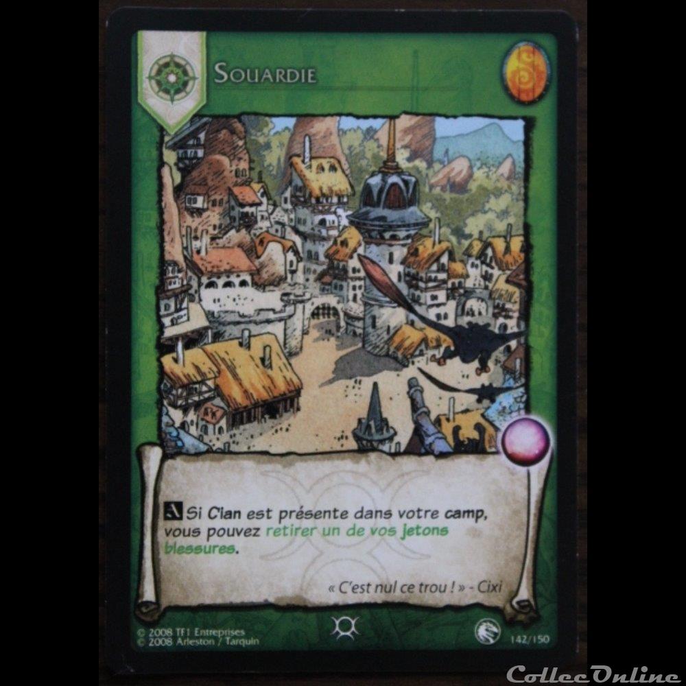 Lanfeust de Troy - 142 - Souardie jeux jouet jeu carte collectionner lanfeust de troy 142 souardie