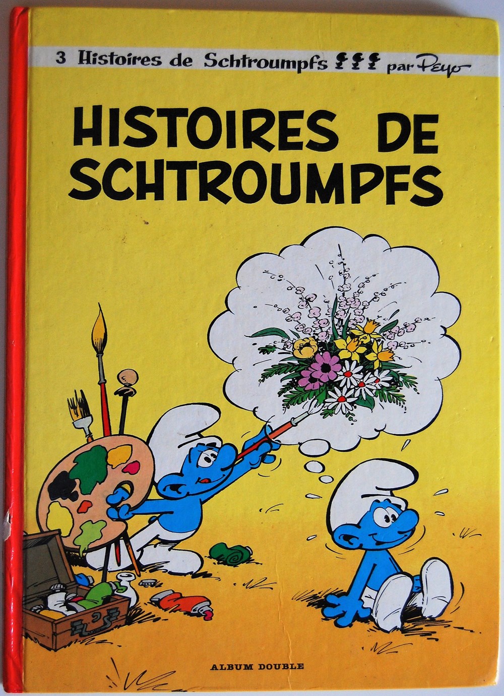 Les schtroumpfs - INT 02 - Histoires de schtroumpfs / Le Cosmoschtroumpf livres bd revues bandes dessinees les schtroumpfs int 02 histoires de schtroumpfs le cosmoschtroumpf