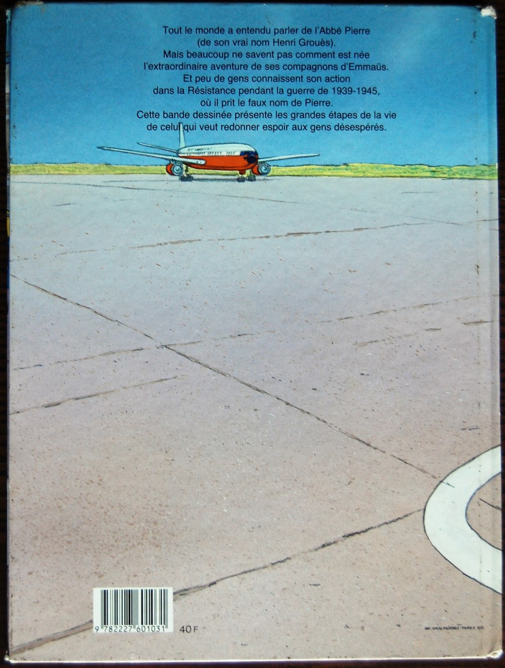 Album - Abbé Pierre et l'espoir Emmaüs (L') - EO 1987 livres bd revues bandes dessinees album abbe pierre et espoir emmaus l eo 1987