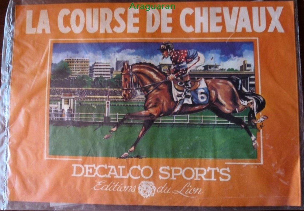 Décorama - Lionrama - Decalco Sports - La course de chevaux divers decorations magnets autocollants decalcomanies decorama lionrama decalco sports la course de chevaux