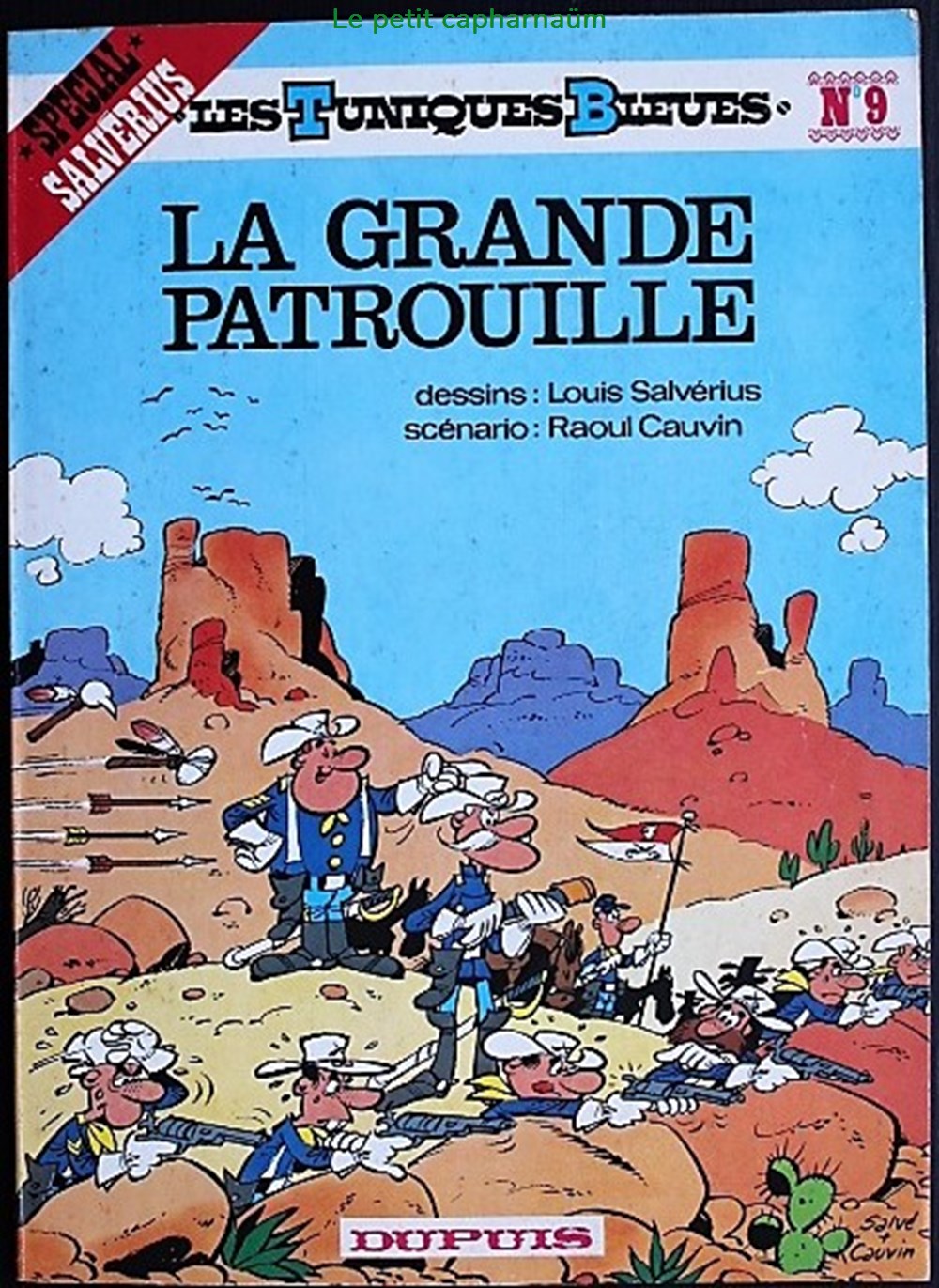 Les tuniques bleues - 09 - La grande patrouille - Rééd. 1980 livres bd revues bandes dessinees les tuniques bleues 09 la grande patrouille reed 1980