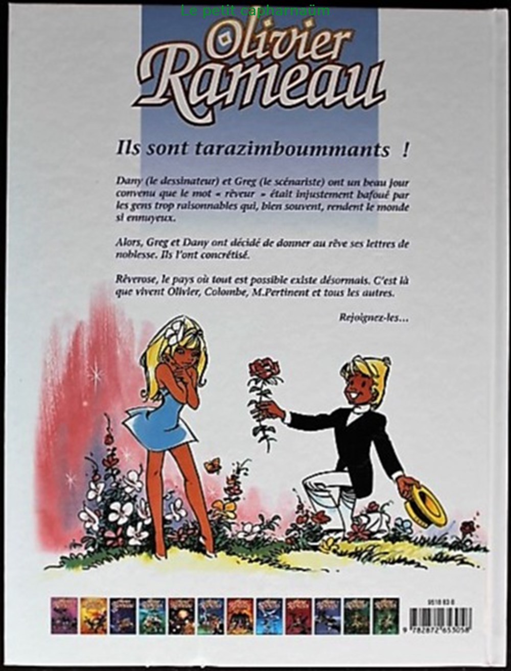 Olivier Rameau - 01 - La merveilleuse odyssée - Rééd. 2005 livres bd revues bandes dessinees olivier rameau 01 la merveilleuse odyssee reed 2005