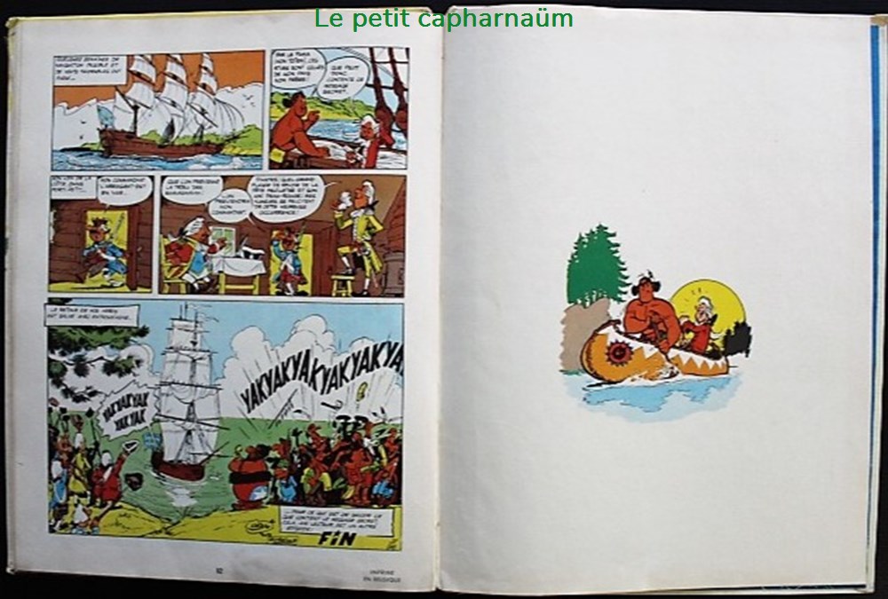 Oumpah-Pah - 02 - Oumpah-Pah et les pirates - Rééd. 1962 8 livres bd revues bandes dessinees oumpah pah 02 oumpah pah et les pirates reed 1962
